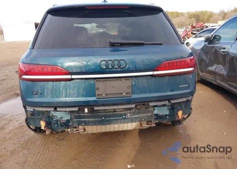 2021 Audi Q7 Prestige 55 Tfsi Quattro Tiptronic из США, поврежденный, VIN WA1VXAF76MD032438